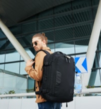 Travel Bag at the airport